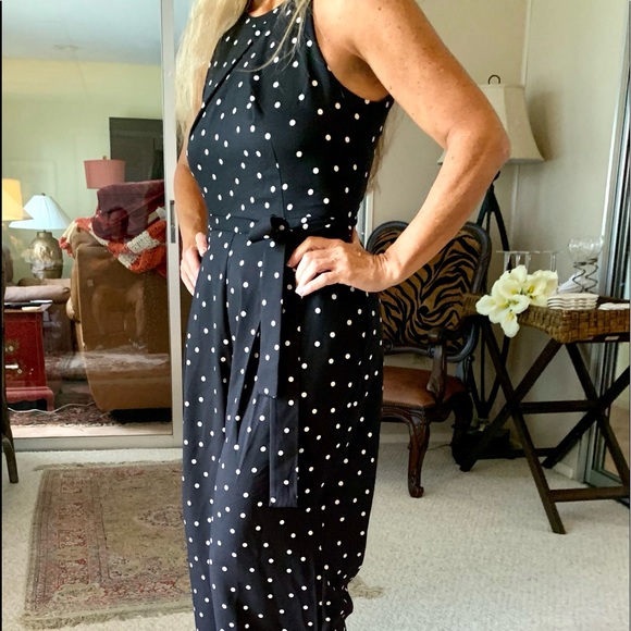 Banana Republic Pants - Banana Republic Polka Dotted Jumpsuit